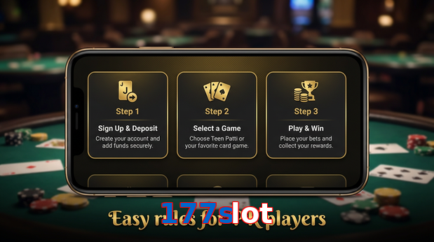 Game list for 177Slot game section